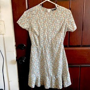 Shein cute floral short dress